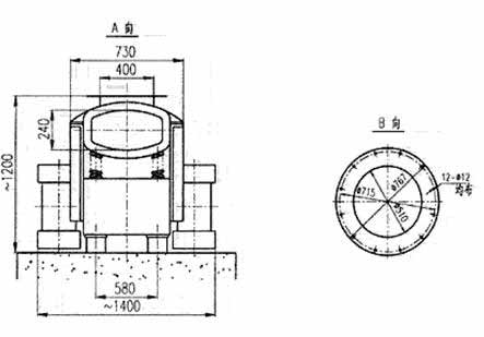 SZF型慣性振動熱料輸送機(jī)外形尺寸